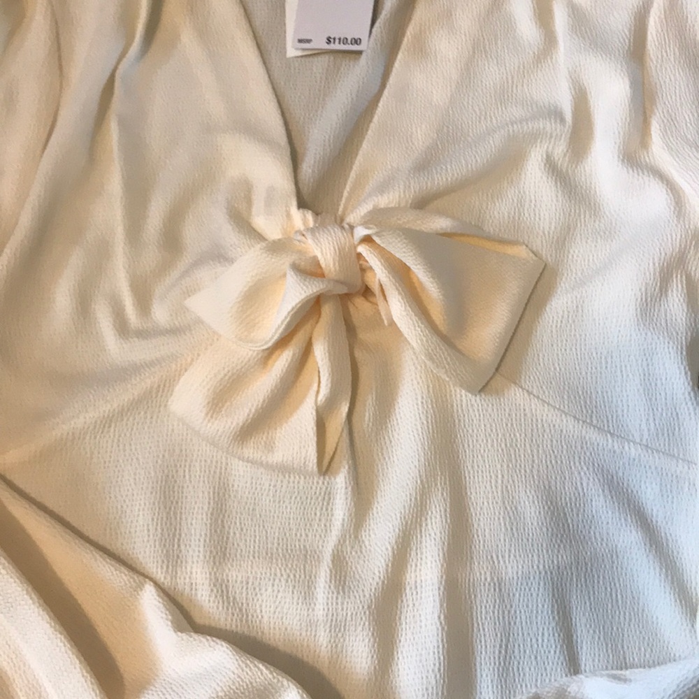 Michael Kors cream  blouse - Picture 5 of 8